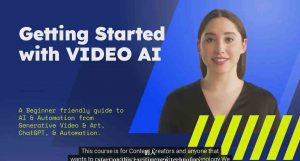 如何使用AI人工智能制作生成人物视频课程-11节课-中英字幕-创客聚集地