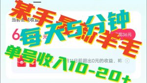 人人可做的快手答题，单号一天5分钟撸6－20+！-创客聚集地