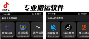 对外收费699抖音傻瓜式一键搬运，起号专用5分钟一个视频《软件+详细教程》-创客聚集地