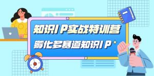 知识IP实战特训营，孵化多赛道知识IP（33节课）-创客聚集地