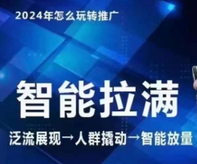 七层老徐·2024引力魔方人群智能拉满+无界推广高阶，自创全店动销玩法-创客聚集地