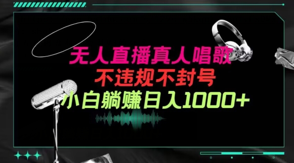 抖音24小时无人直播音乐，不违规，不封号纯撸音浪，小白实操当天日入1000+-创客聚集地