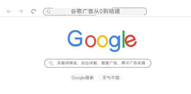 谷歌广告从0到精通-关键词筛选，后台详解，搜索广告，展示广告实操（76节）-创客聚集地