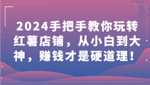 2024手把手教你玩转红薯店铺，从小白到大神，赚钱才是硬道理！-创客聚集地