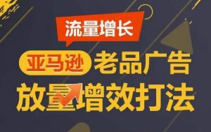 流量增长 亚马逊老品广告放量增效打法，短期内广告销量翻倍-创客聚集地