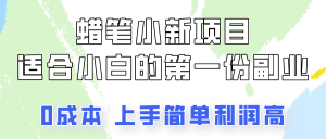蜡笔小新项目拆解,0投入,0成本,小白一个月也能多赚3000+-创客聚集地