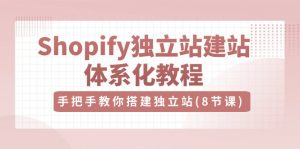 Shopify独立站-建站体系化教程，手把手教你搭建独立站（8节视频课）-创客聚集地
