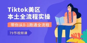 Tiktok-美区本土全流程实操课，带你从0-1跑通全流程（79节课）-创客聚集地