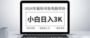 2024最新闲鱼卖电脑项目,新手小白日入3K+,最真实的项目教学-创客聚集地