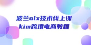 波兰olx 技术线上课，kim跨境电商教程-创客聚集地