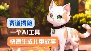 利用AI工具一分钟制作原创视频，多种变现方式，复制粘贴月入2w+！-创客聚集地