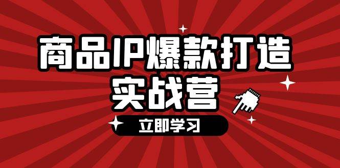 （12136期）商品-IP爆款打造实战营【第四期】，手把手教你打造商品IP，爆款 不断-创客聚集地