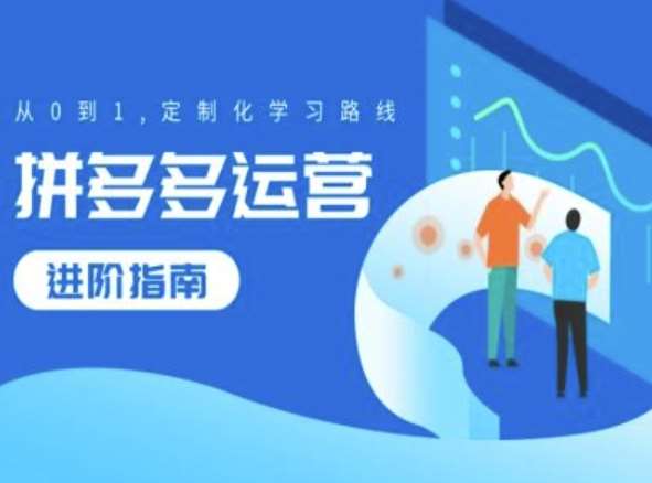 拼多多运营进阶指南，从0到1定制化学习路线-创客聚集地