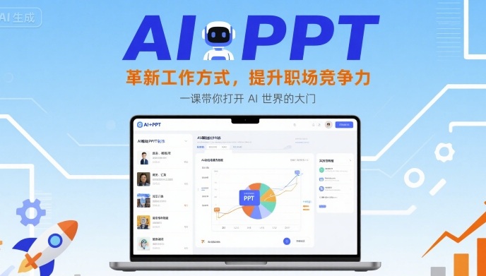 AI+PPT：革新工作方式，提升职场竞争力，一课带你打开 AI 世界的大门-创客聚集地