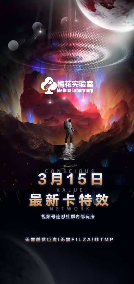 梅花实验室视频号连怼玩法-3月15日最新卡特效技术(无需越狱、巨魔、tmp)-创客聚集地