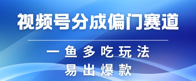 视频号创作者分成计划偏门类目，容易爆流，实拍内容简单易做【揭秘】-创客聚集地
