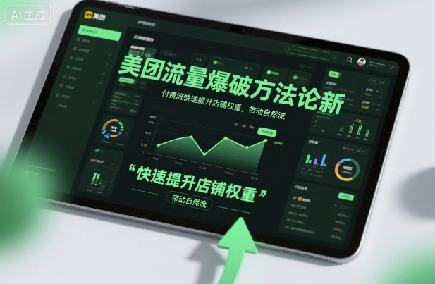 美团流量爆破方法论，付费流快速提升店铺权重，带动自然流-创客聚集地