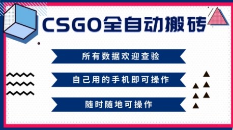 CSGO全自动搬砖，年底钱回家好项目，当天可拿到结果，新手小白轻松月入1W+【揭秘】-创客聚集地