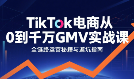 三千老师·TikTok电商从0到千万GMV实战课-创客聚集地