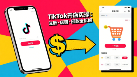 大熊跨境·TikTok从开店到投流的进阶课-创客聚集地