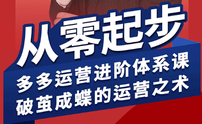 海神·拼多多运营进阶系统课(更新8月)-创客聚集地