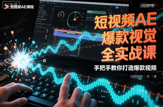 短视频AE爆款视觉全实战课，手把手教你打造爆款视频-创客聚集地