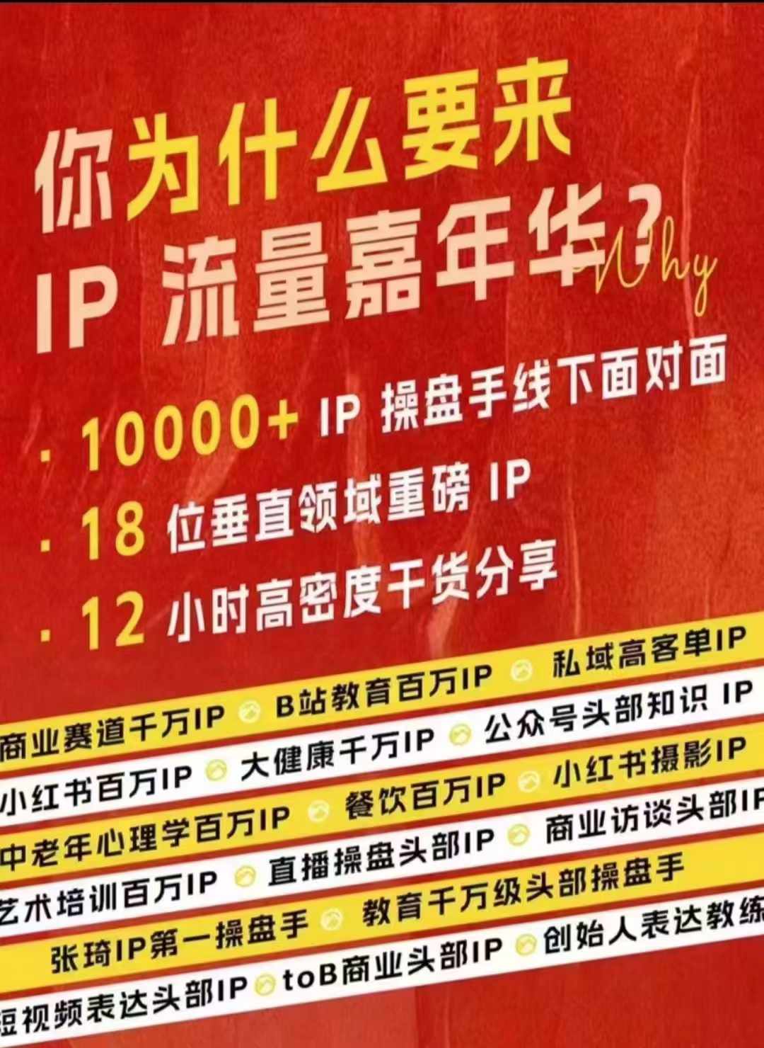 群响IP流量嘉年华，​现场视频+IP江湖2024典藏版PPT-创客聚集地
