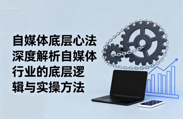 自媒体底层心法，深度解析自媒体行业的底层逻辑与实操方法-创客聚集地