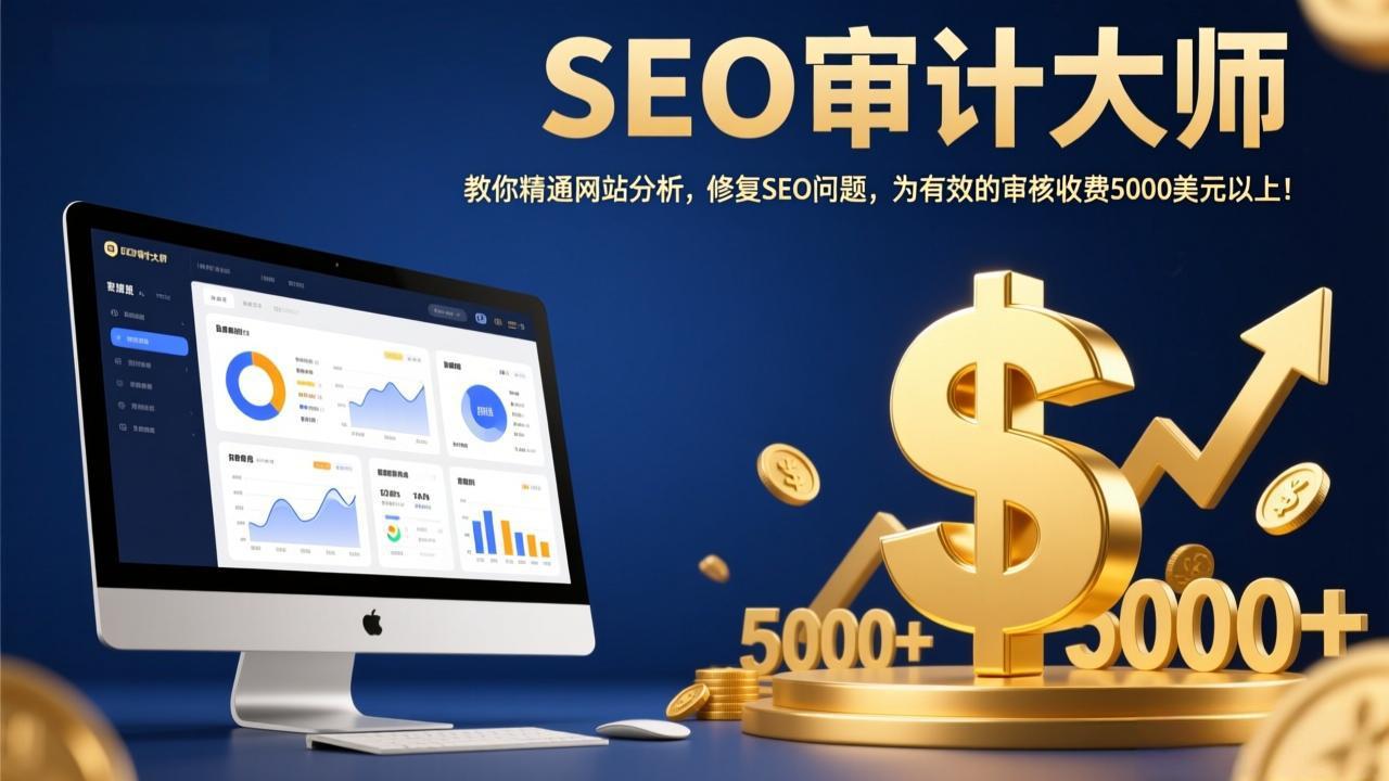 SEO审计大师:教你精通网站分析,修复SEO问题,为有效的审核收费5000美元以上!-创客聚集地
