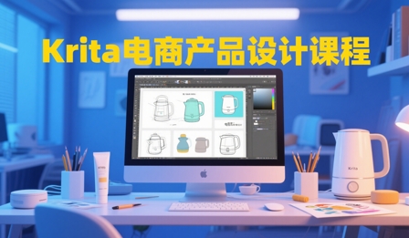 大梦老师·Krita电商产品设计课程-创客聚集地