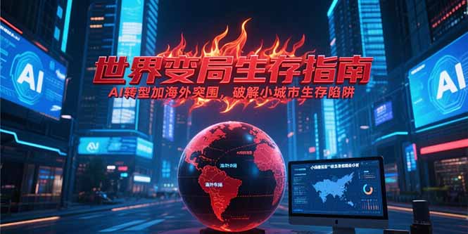 付费文章《世界变局生存指南，AI转型加海外突围，破解小城市生存陷阱》-创客聚集地