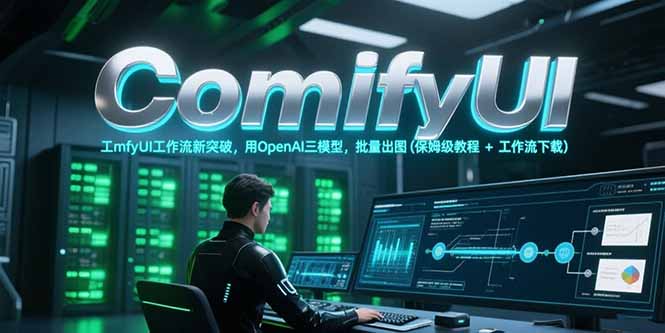 ComfyUI工作流新突破，用OpenAI三模型，批量出图(保姆级教程+工作流下载-创客聚集地