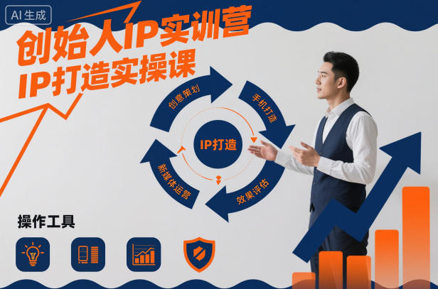 创始人IP实训营，IP打造实操课-创客聚集地