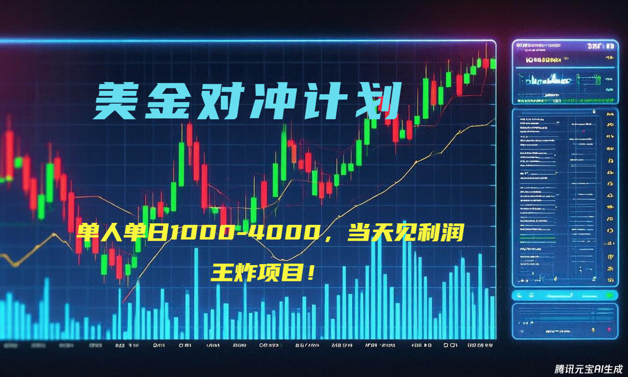 2025年最暴力项目“美金先登计划”最新最强对冲战法，每日实际收益1K-4K-创客聚集地