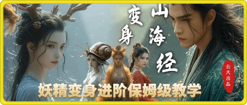 云天AI山海经变身视频教程，妖精变身进阶保姆级教学-创客聚集地