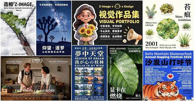 图片[3]-Z-Image – 逼真照片级文生图神器 WebUI+ComfyUI工作流 一键整合包-创客聚集地