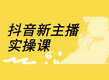 抖音新主播实操课，直播间流量运营线上实操课(18节)-创客聚集地