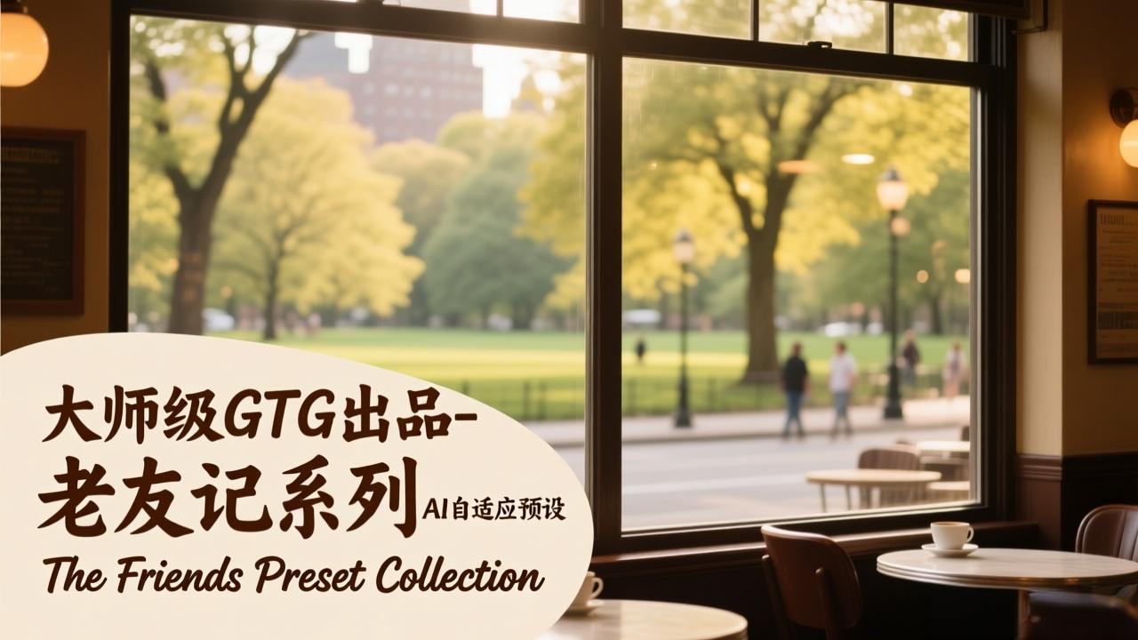 大师级GTG出品-老友记系列AI自适应预设The Friends Preset Collection-创客聚集地