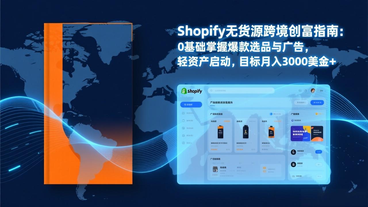 Shopify爆款打法实战：从选品到广告投放，复制爆款模型，驱动独立站月销售额破万刀-创客聚集地