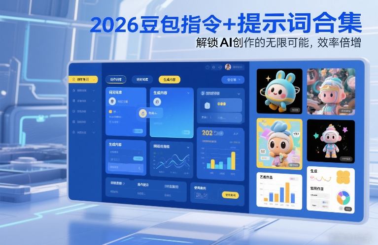 2026豆包指令+提示词合集，解锁AI创作的无限可能，效率倍增-创客聚集地