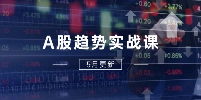 A股趋势实战课：主力动向+政策红利，2025全年策略5月更新-创客聚集地