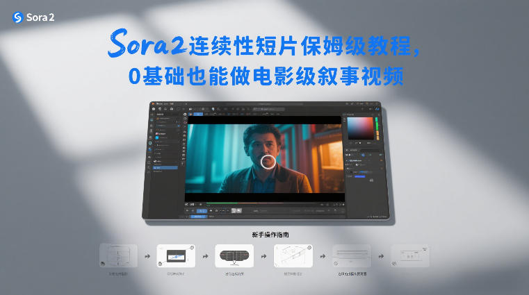 Sora2连续性短片保姆级教程，0基础也能做电影级叙事视频-创客聚集地