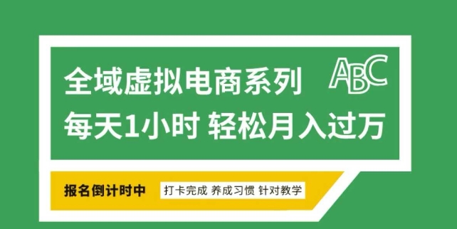 全域虚拟电商变现系列，通过平台出售虚拟电商产品从而获利-创客聚集地
