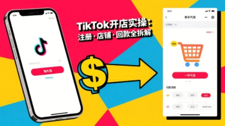 TikTok从开店到投流的进阶课，从基础实操到高阶技巧一网打尽-创客聚集地