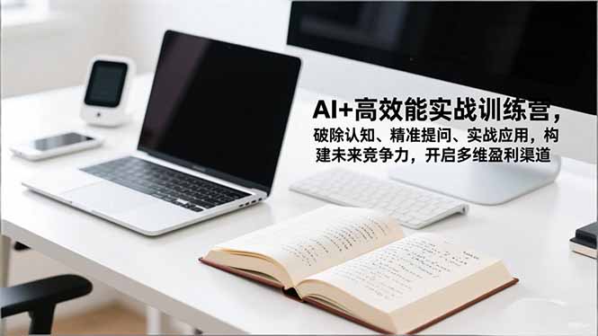 AI+高效能实战训练营，破除认知、精准提问、实战应用，构建未来竞争力，开启多维盈利渠道-创客聚集地