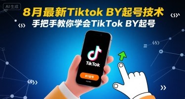 8月最新Tiktok搬运起号技术，手把手教你学会TikTok搬运起号-创客聚集地