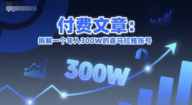 付费文章：拆解一个年入300W的喜马拉雅账号-创客聚集地