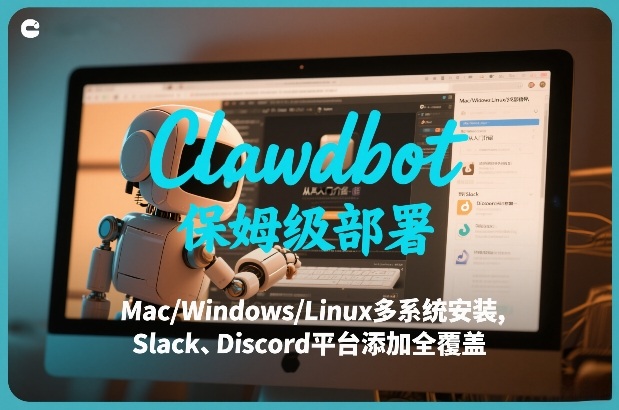 Clawdbot保姆级部署，从入门介绍、Mac/Windows/Linux多系统安装，到Slack、Discord平台添加全覆盖-创客聚集地