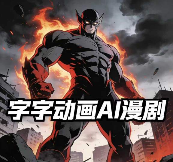 字字动画AI漫剧2026年第1期系统课程,小白看完就能学会实操的漫剧课,单人月收1-3W-创客聚集地