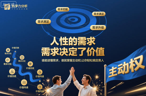 人性的需求，需求决定了价值，谁能读懂需求，谁就掌握主动权，让你轻松搞定贵人【文档】-创客聚集地